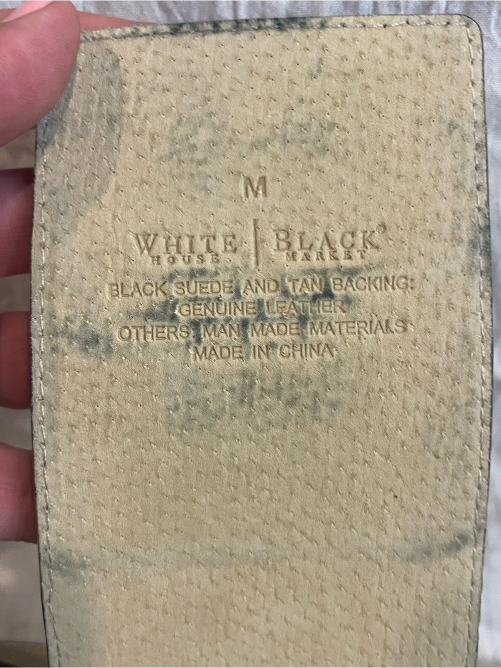White House Black Market statement white